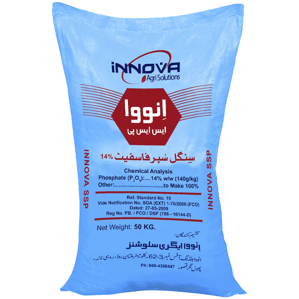 Innova SSP (Single Super Phosphate) - Fertilizers Formulation by Comega Life Sciences